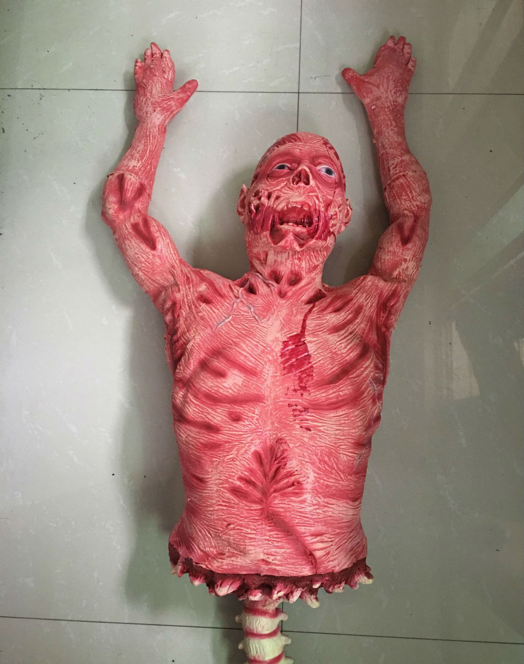Half-Body Corpse Prop — Latex Construction